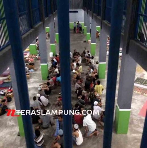 BNNP Lampung Lepaskan Tembakan di Tempat Parkir Lapas Narkotika Way Hui