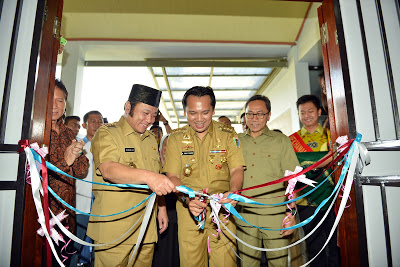 Gubernur Lampung Resmikan Laboratorium SMA Kebangsaan