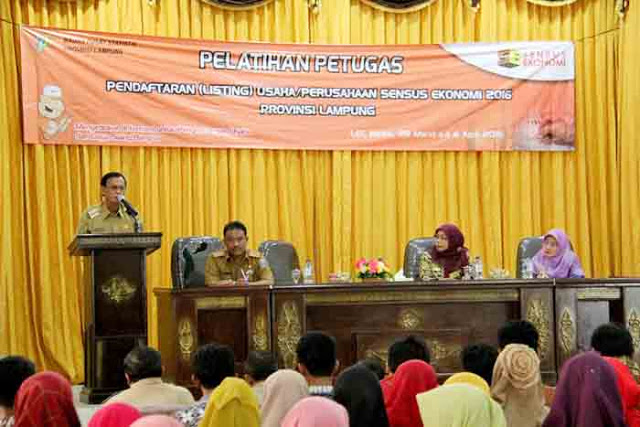 Sebanyak 291 Peserta Ikuti Pelatihan Sensus Ekonomi di Metro