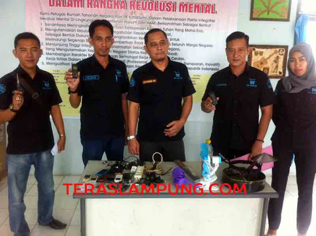 Operasi Narkoba, Dua Napi Rutan Kotabumi Diserahkan ke Polres Lampura