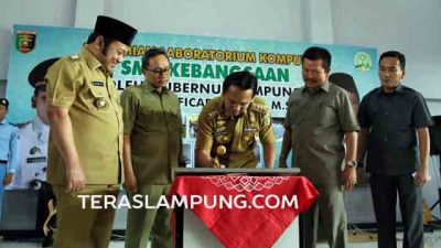 Gubernur Ridho Juluki SMA Kebangsaan Lamsel, Sebagai Kandang Sang Juara