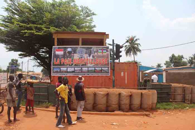 Kontingen Garuda Sosialisasikan Perdamaian di Afrika Tengah