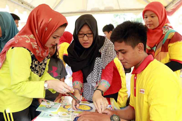 Aprilani Yustin Ficardo Hadiri Peringatan Pekan Sarapan Nasional