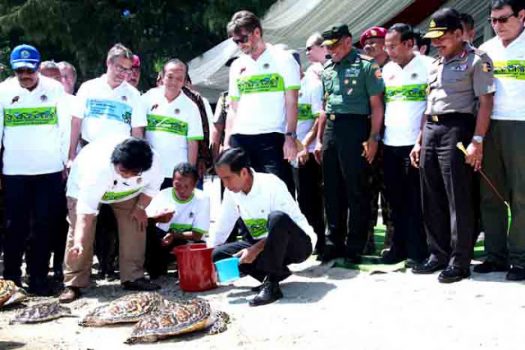 Presiden Jokowi Canangkan Gerakan Nasional Penyelamatan Tumbuhan dan Satwa Liar