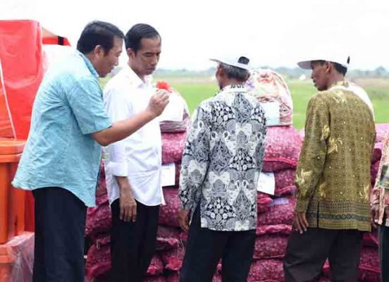 Resmikan Terminal Agribisnis di Brebes, Jokowi Minta Masyarakat tidak Pinjam Uang kepada Rentenir
