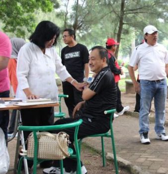 Korpri Kota Metro Giatkan Senam dan Bhakti Sosial