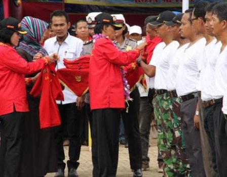 Walikota Metro Kukuhkan Satgas Anti Narkoba