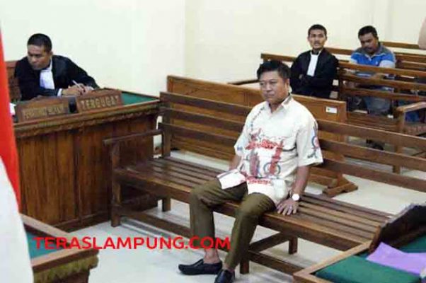 Korupsi di DKP, Anggota DPRD Bandarlampung dari Partai Gerindra Dijebloskan ke Penjara