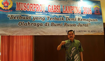 Achmad Chrisna Putra Ketua GABSI Lampung Periode 2016 – 2020