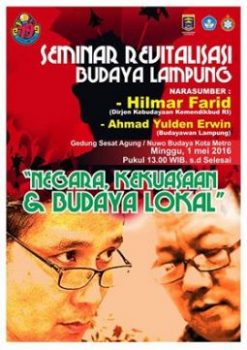 Dirjen Kebudayaan akan Membedah Relasi Negara, Kekuasaan, dan Budaya Lokal