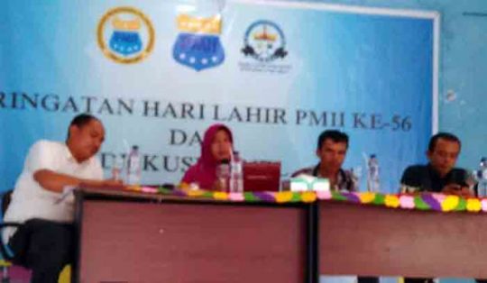 Peringati HUT KE- 56, PMII Unila Gelar Diskusi Revitalisasi Bahasa Lampung