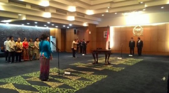 Alfia Reziani Dilantik sebagai Anggota MPR RI Gantikan Puan Maharani