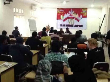 Ketua AJI Indonesia Hadiri Konferta VII AJI Bandarlampung
