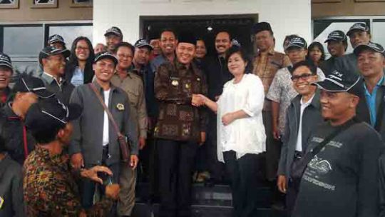 Ingin Sinergikan Dua Daerah, ‎Bupati Karang Asem Bali Berguru ke Lampung Tengah