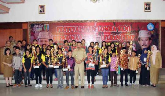 Inilah Para Pemenang FLS2N SMP Tingkat Provinsi Lampung 2016