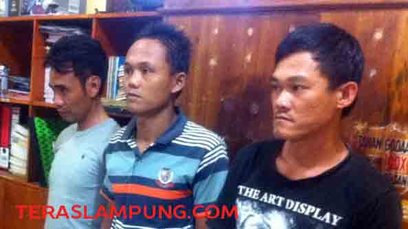 Diduga Pesta Sabu, Tiga Warga Lampung Utara Diringkus Polisi