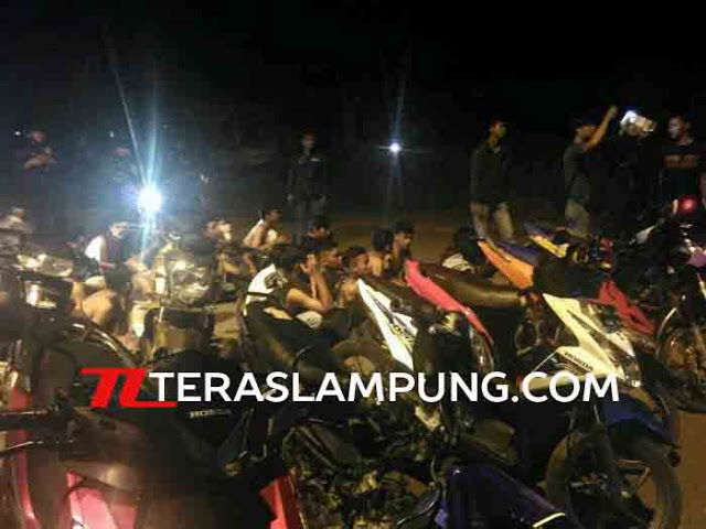 32 Remaja yang Balapan Liar di PKOR Way Halim Berasal dari Lamsel dan Pesawaran