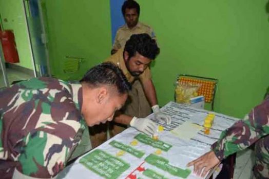 Bersih-Bersih Narkoba, Prajurit TNI di Papua Ikuti Tes Urine