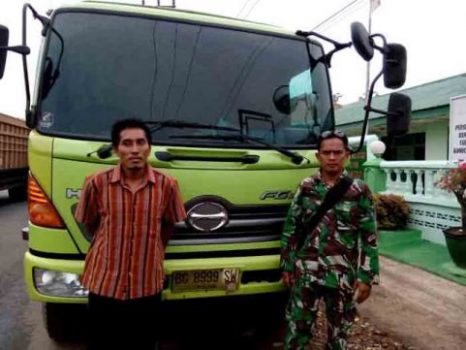Truk Hilang di SPBU Way Halim Ditemukan Babinsa, 20 Ton Biji Plastik Dibawa Kabur Kernet