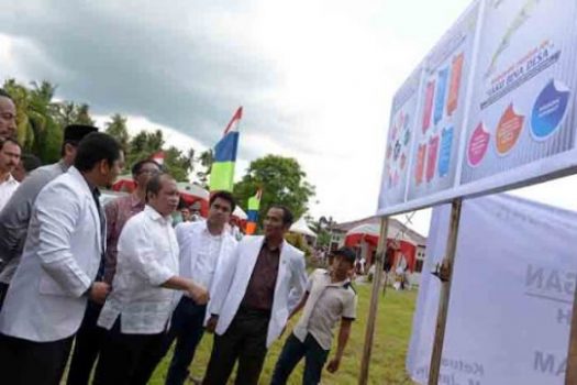 Resmikan Desa Binaan, Mendes Marwan Minta Dokter Perhatikan Kesehatan Masyarakat Desa