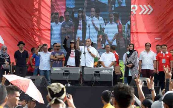 Menteri Marwan Ajak Slankers Jauhi Narkoba dan Bangun Perbatasan