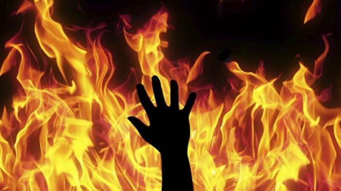 Frustrasi dan Kesal dengan Suami, Warga Bandarlampung Nekat Bakar Dua Anaknya yang Sedang Tidur