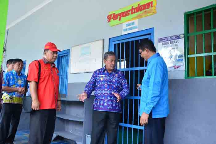 Antisipasi Peredaran Narkoba, BNK Sidak dan Tes Urine Penghuni di Lapas Metro