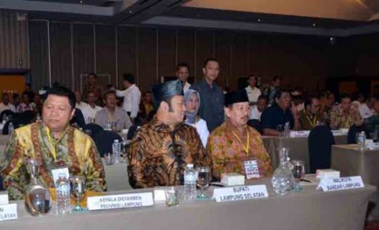 Walikota Herman HN Hadiri Korsup Bidang ESDM di Palembang
