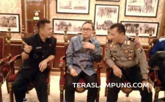Ketua MPR Zulkifli Hasan: Kantor Nomaden Kapolda Lampung Bisa Jadi Contoh Transparansi Kinerja Polisi
