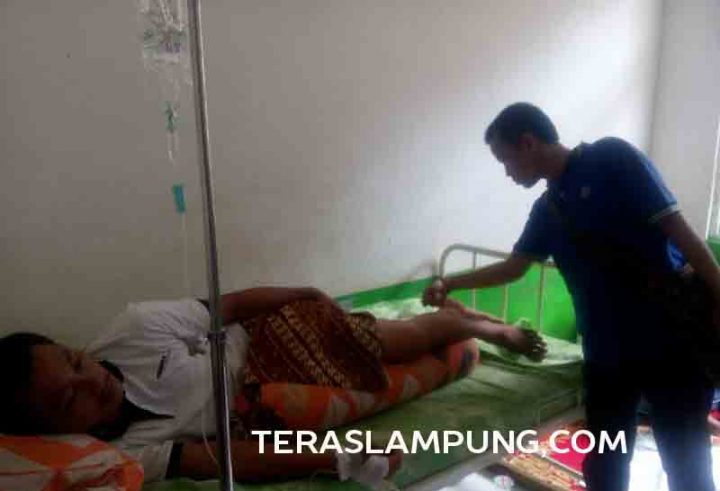 Aksi Koboi Oknum Polisi di Lampura,Peluru Masih Bersarang di Paha Arnol