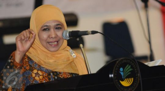 Mensos Khofifah akan Biayai Sekolah Saudara Kembar Yuyun