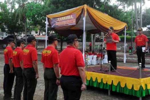 Bupati Zainudin Hasan Lantik Satuan Anti Narkoba Lamsel