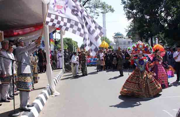 Perayaan HUT ke-79 Kota Metro Berlangsung Meriah