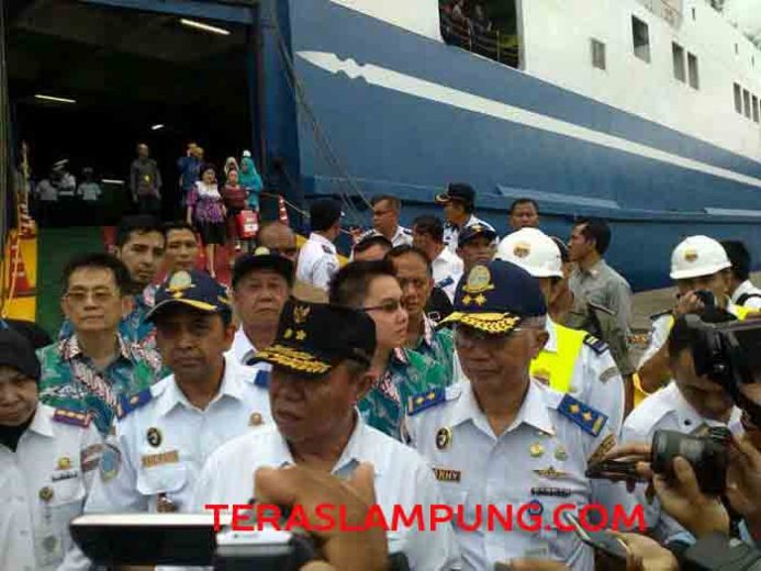 Wagub Bachtiar Basri: Peresmian Pelayaran Tol Laut Panjang-Tanjung Priok Sangat Tepat