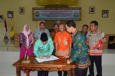 Pemkot Bandarlampung dan Kejari Teken MoU Bidang Hukum