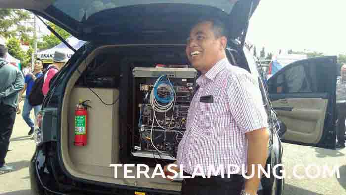 Inilah Penampakan Mobil Canggih Pendeteksi Pelaku Kejahatan Milik Polda Lampung