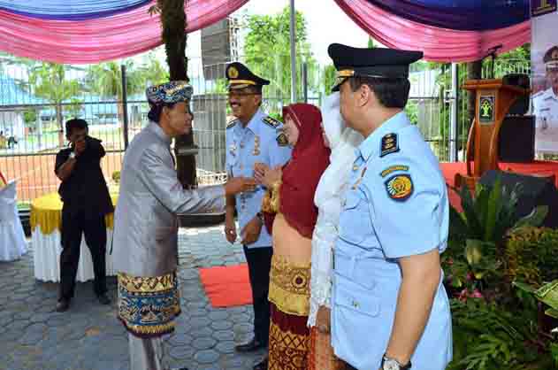 Pairin Hadiri Pisah-Sambut Kepala LP Metro