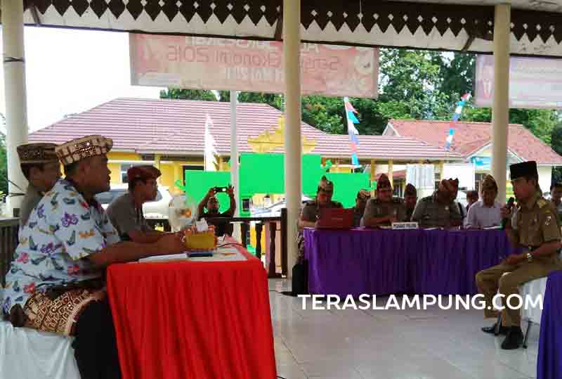 Kantor Polres Terbuka, Warga Abung Timur Adukan Maraknya Kasus Pencurian