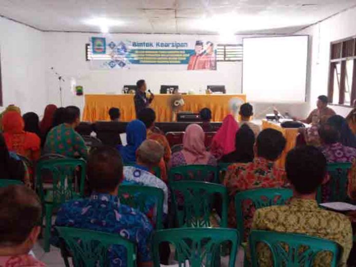 BPAD Lamsel Gelar Bimtek Kearsipan bagi Pegawai dan Staf SKPD