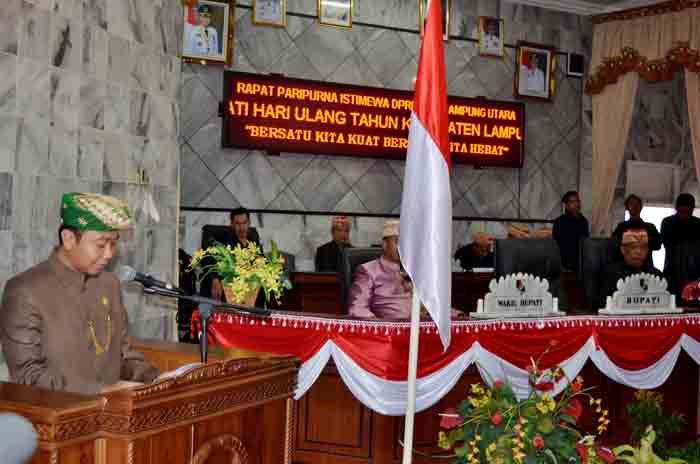 Di Tengah Ibadah Puasa Ramadan, Peringatan HUT Lampung Utara Meriah