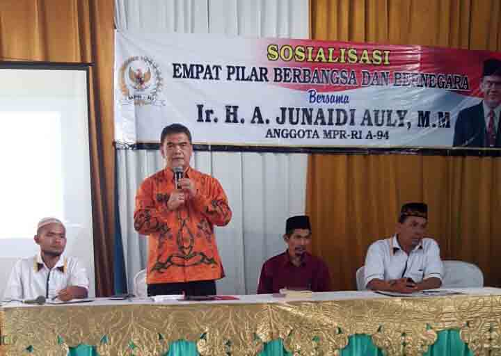 Junaidi Auly Apresiasi Program “Lampung Mengaji 99” Kapolda