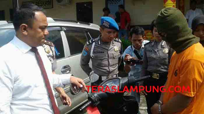 Laporan Palsu Ari tentang Pencurian Sepeda Motor Terungkap Setelah Olah TKP