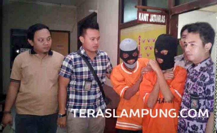 Curi Sepeda Motor, Dua Remaja Warga Way Kanan Diringkus Polisi