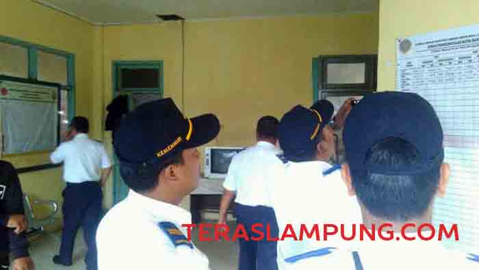 Petugas Monitoring Kemenhub Cek Fasilitas dan Sarana Transportasi Terminal Rajabasa