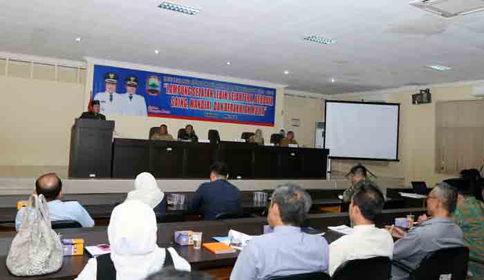 Bupati Lamsel Minta Para Kepala SKPD Serius Bahas Program dalam Musrenbang