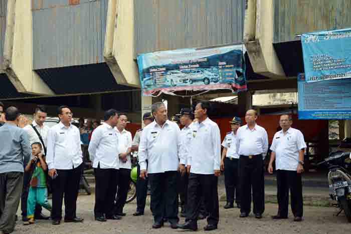 Walikota Metro Prihatin Terminal Induk Mulyojati Sepi dan Kotor