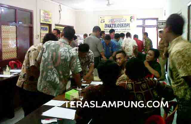 Polresta Bandarlampung Gelar Pelatihan Sidik Jari bagi Petugas Polsek