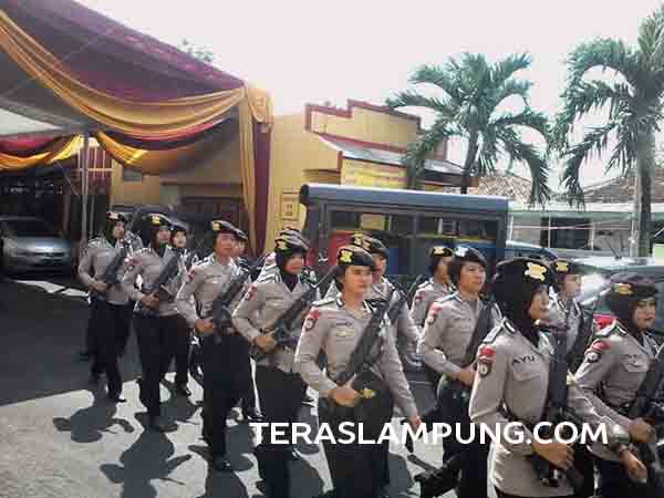 Pengamanan Arus Mudik Idul Fitri 1437 H, Polda Lampung Kerahkan Lima Ribu Personel Gabungan