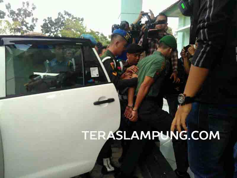 Terlibat Kasus Pidana, Enam Prajurit TNI Disidang di Oditurat Militer Lampung