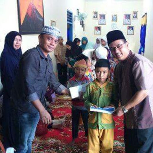 PWI Lamsel Gelar Buka Bersama dan Berikan Santunan bagi Anak Yatim